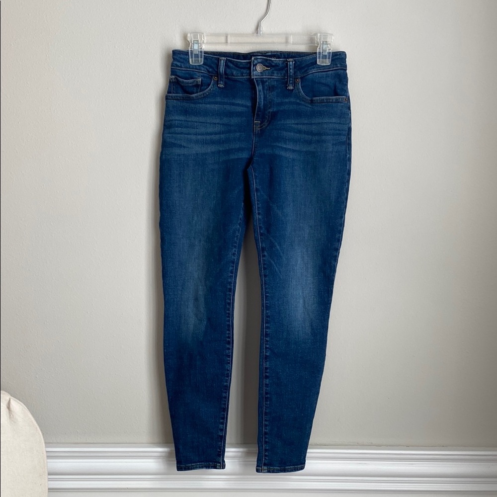 Lucky Brand Blue Skinny Jeans with Stretch‎